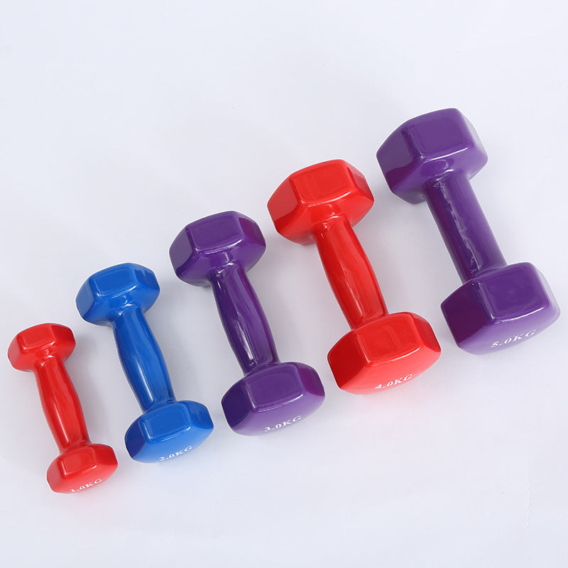 Color fitness dumbbells | $29.99 | InTown Shopping