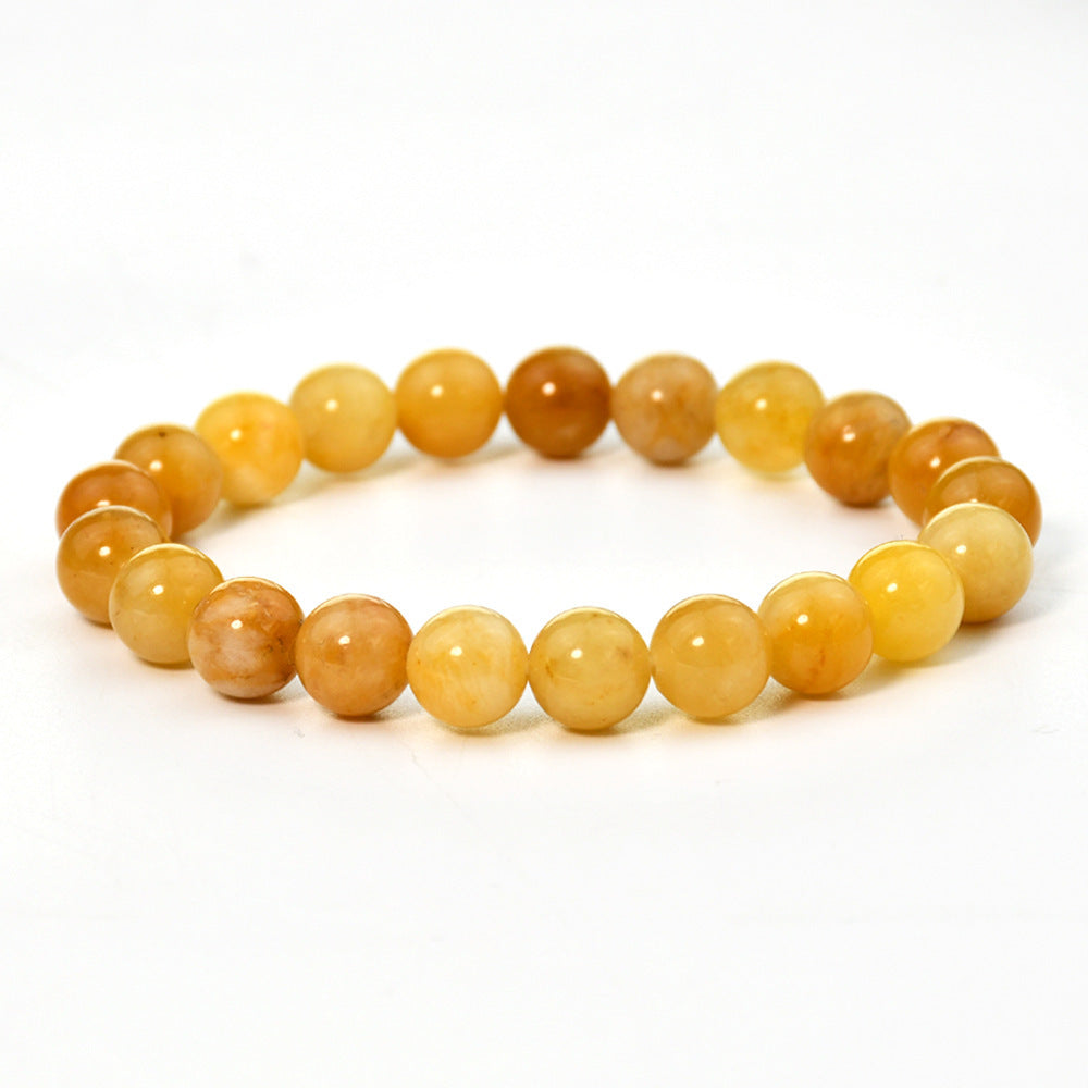 New Chinese Bracelet 8mm Round Beads Natural Stone Bracelet Agate Bead Crystal Tourmaline