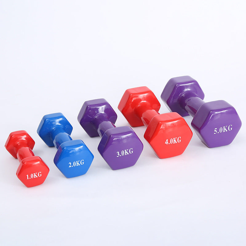 Color fitness dumbbells | $29.99 | InTown Shopping