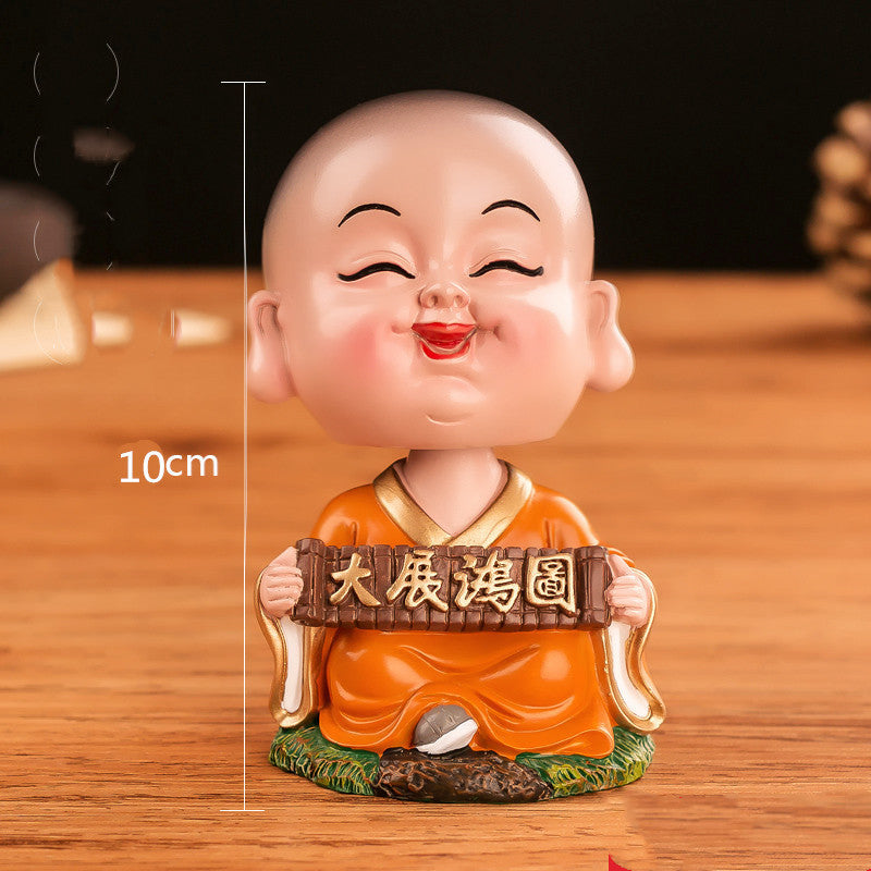 Car decoration Zen Miao moving head | $34.99 | InTown Shopping