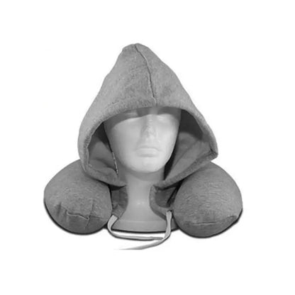 $44.99 | Hooded Travel Neck Pillow | InTown Shopping