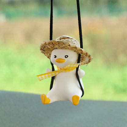 Car Pendant - Cute Anime Little Duck Swing | $24.99 | InTown Shopping