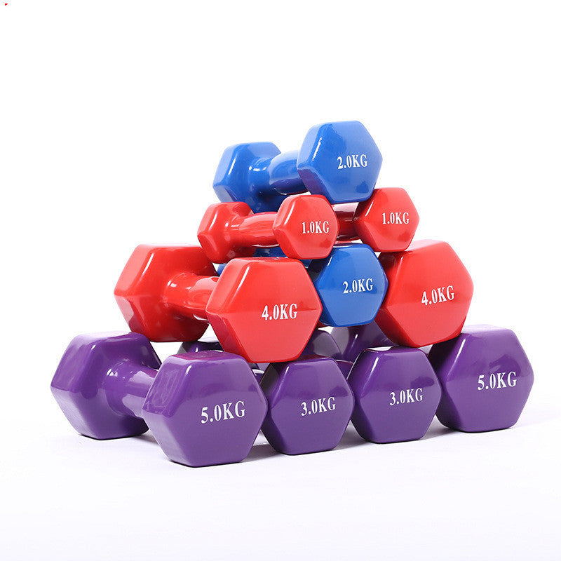 Color fitness dumbbells | $29.99 | InTown Shopping