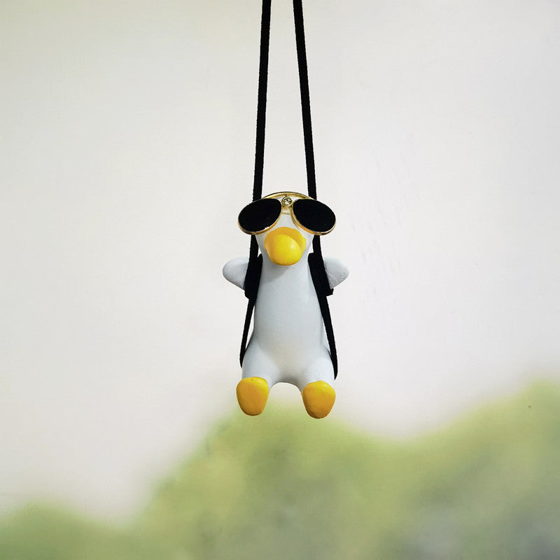 Car Pendant - Cute Anime Little Duck Swing | $24.99 | InTown Shopping