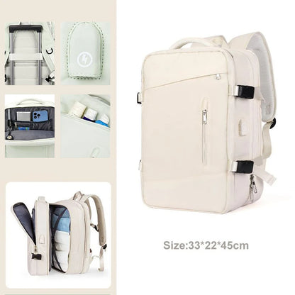 Extendible Travel Backpack Unisex