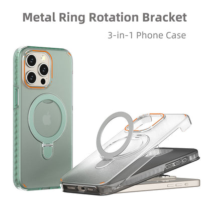 New Colorful Magnetic Bracket Phone Case for all iPhone 13, 14 & 15 series | $14.99 | InTown Shopping