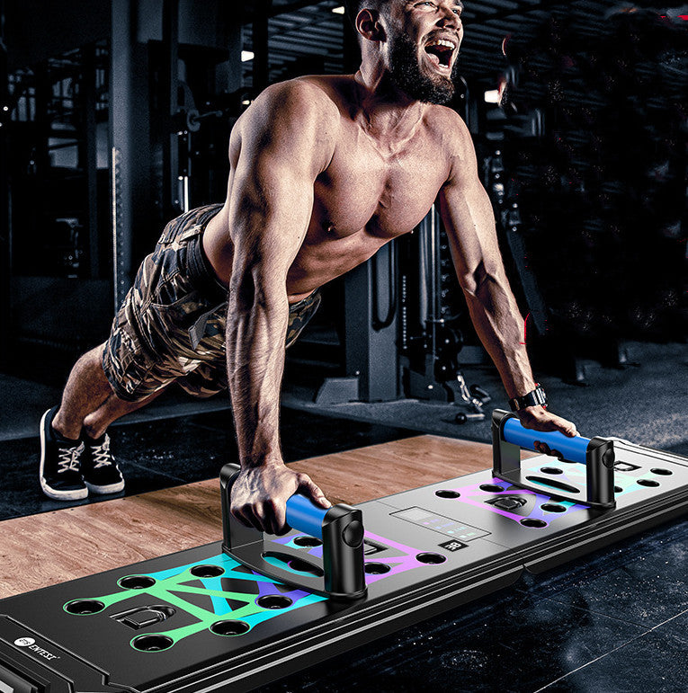 Multifunctional Bracket Men's Chest And Abdominal Muscle Training Equipment Push-up Board | $109.99 | InTown Shopping