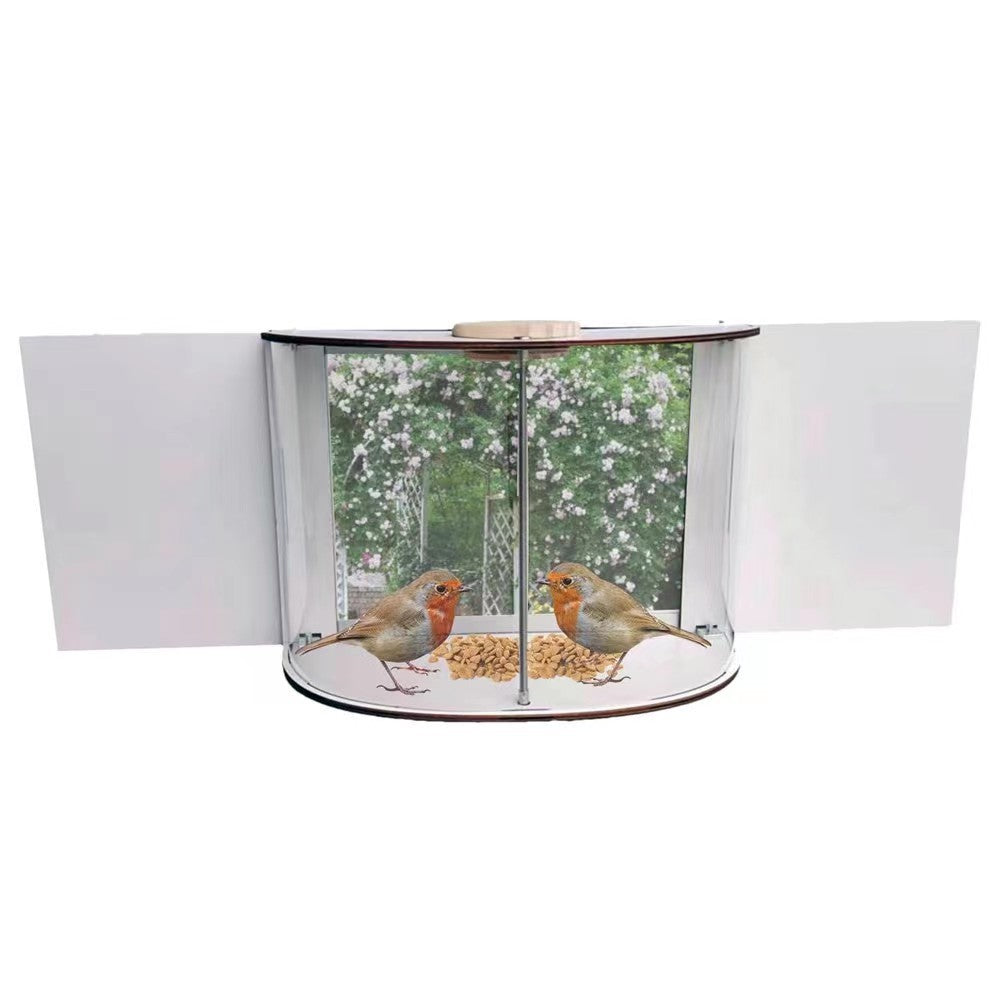 $59.99 | Indoor Window Bird Feeder 180 Degrees | InTown Shopping