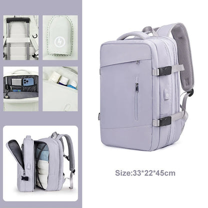 Extendible Travel Backpack Unisex