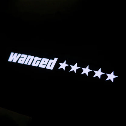 $44.99 | Wanted Level LED Car Sign | InTown Shopping