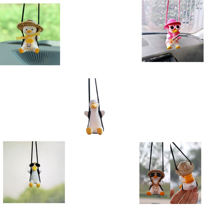 Car Pendant - Cute Anime Little Duck Swing | $89.99 | InTown Shopping