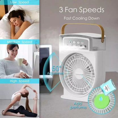 Portable USB Air Conditioner Cooling Fan