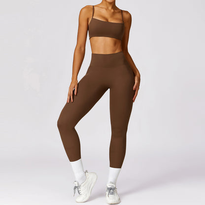 Quick-drying Nude Feel Tight Long Sleeve Yoga Suit