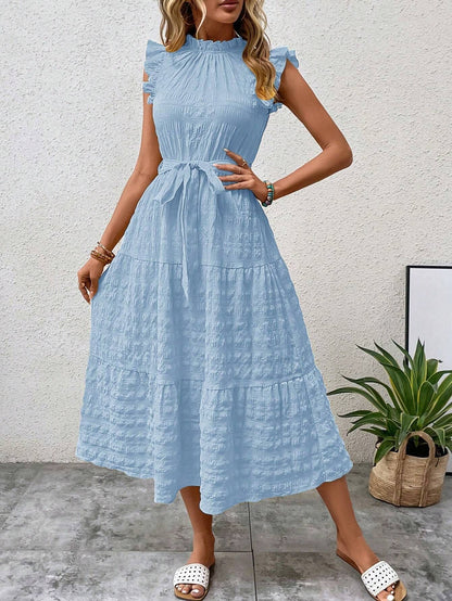 Women's Fashionable Stringy Selvedge Lace-up Dress | $34.99 | InTown Shopping