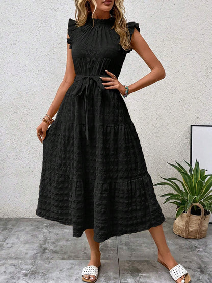 Women's Fashionable Stringy Selvedge Lace-up Dress | $34.99 | InTown Shopping