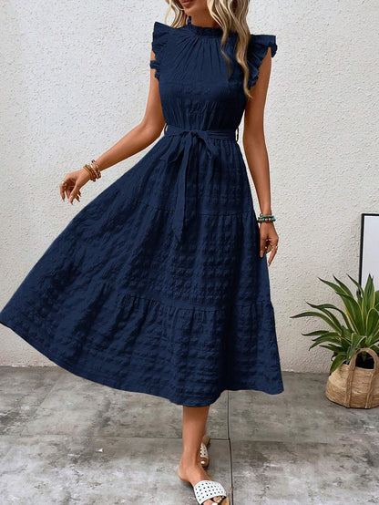 Women's Fashionable Stringy Selvedge Lace-up Dress | $34.99 | InTown Shopping