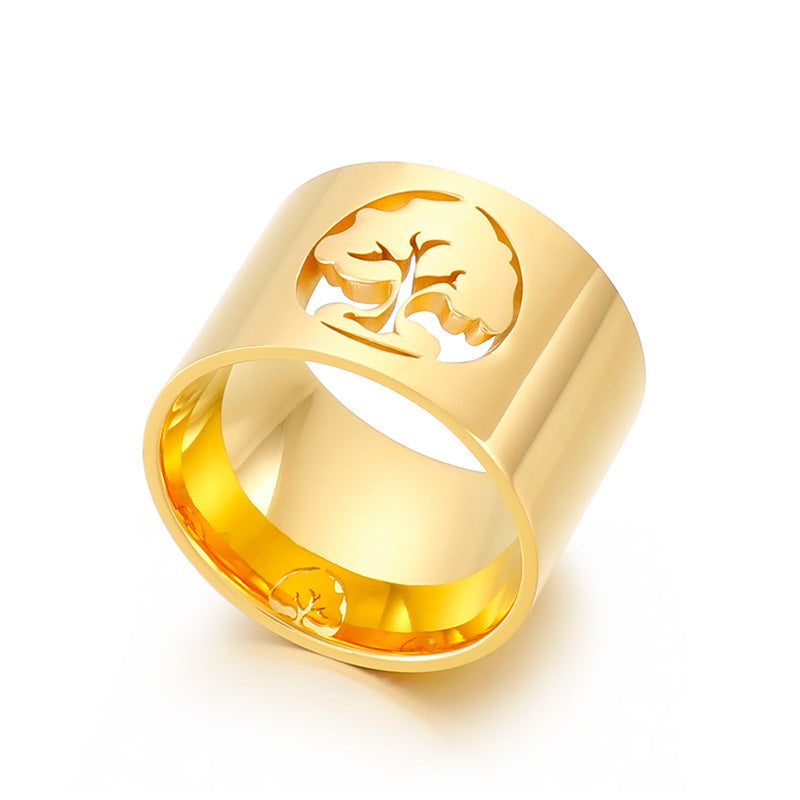 Fashion Simple Tree Of Life Women's Ring