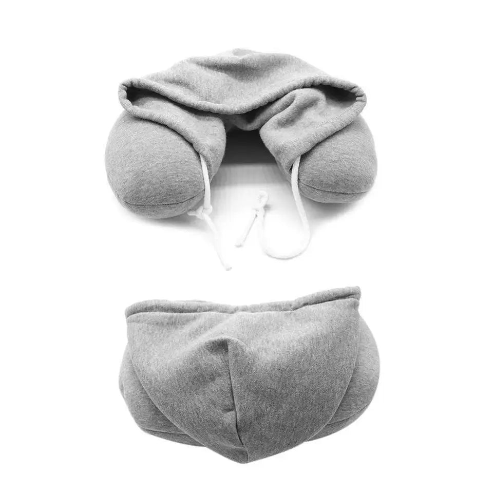 $44.99 | Hooded Travel Neck Pillow | InTown Shopping