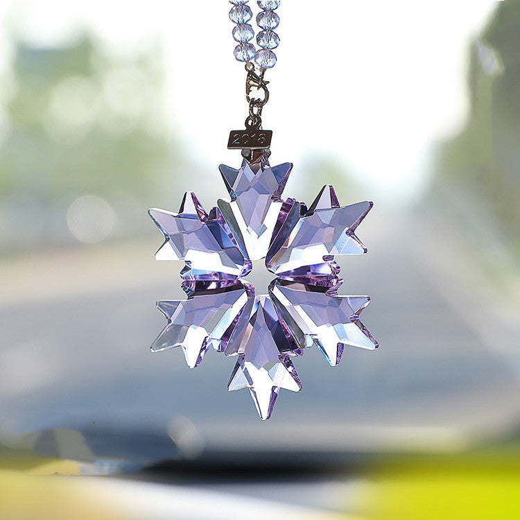 Car Decoration - Crystal Snowflake | $29.99 | InTown Shopping