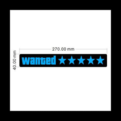 $44.99 | Wanted Level LED Car Sign | InTown Shopping