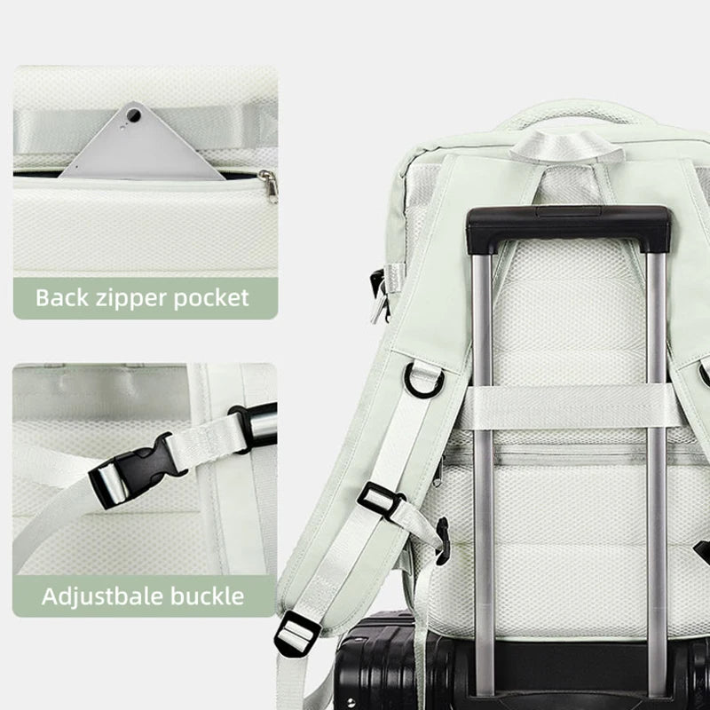 Extendible Travel Backpack Unisex