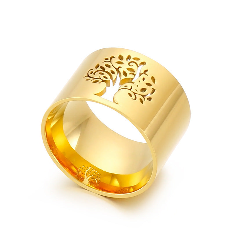 Fashion Simple Tree Of Life Women's Ring