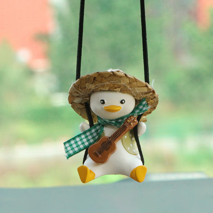 Car Pendant - Cute Anime Little Duck Swing | $24.99 | InTown Shopping