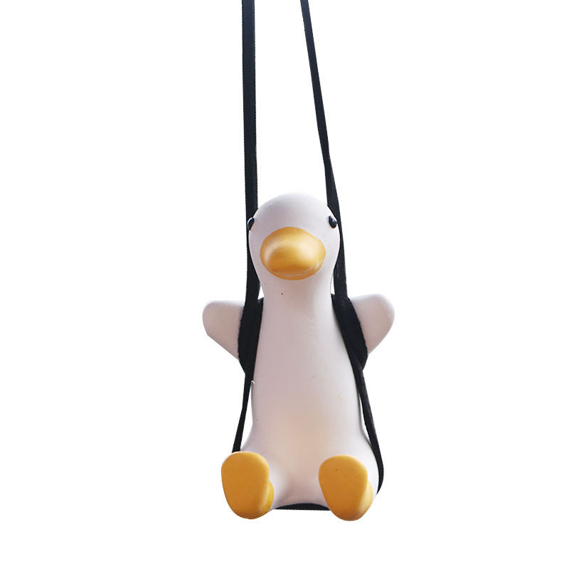 Car Pendant - Cute Anime Little Duck Swing | $24.99 | InTown Shopping