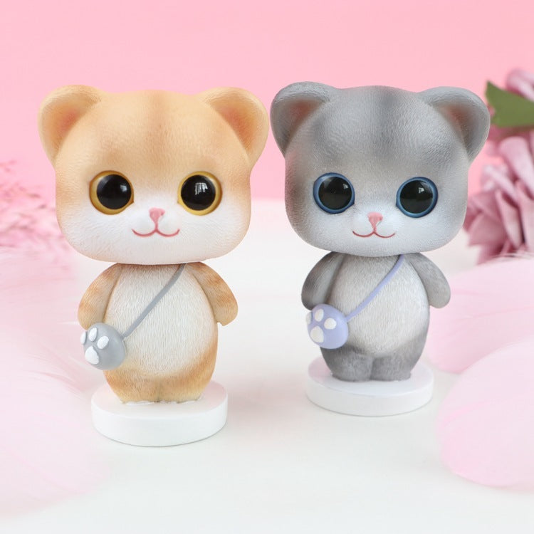 Car Ornament - Cute Shake Head Cat | $19.99 | InTown Shopping