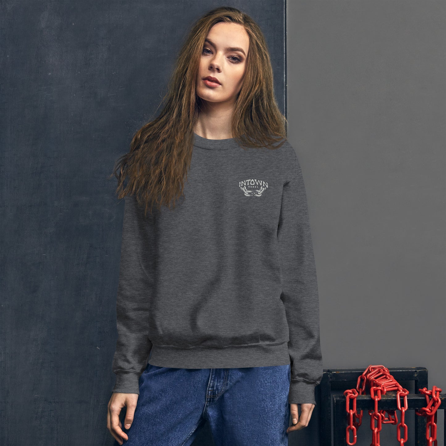 InTown Rebel - Fearless & Free (Unisex Sweatshirt)